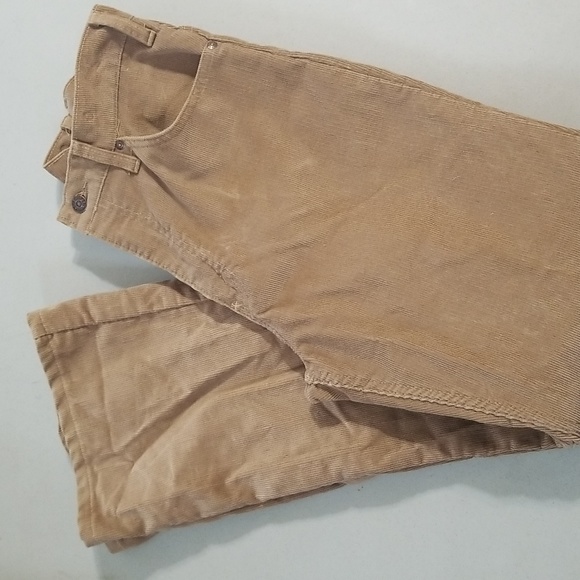 Plain Pockets Vintage 32 X 29Tan Corduroy Pants - Picture 1 of 7
